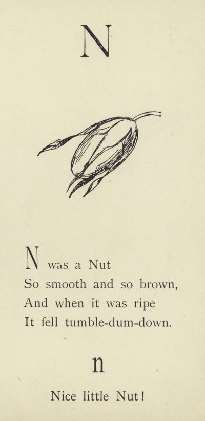 The Letter N by Edward Lear